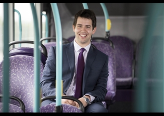 FirstGroup graduate Robert Sanderson